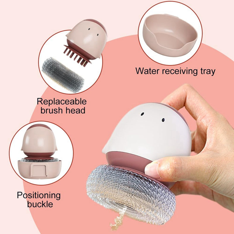 Soap-Dispensing Dish Brush - CJ product image 4