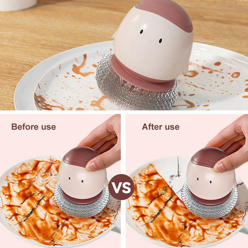 Soap-Dispensing Dish Brush - CJ product image 1
