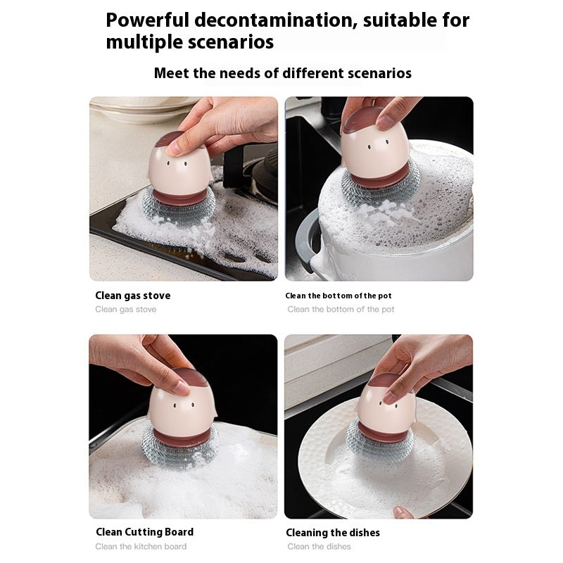 Soap-Dispensing Dish Brush - CJ product image 5