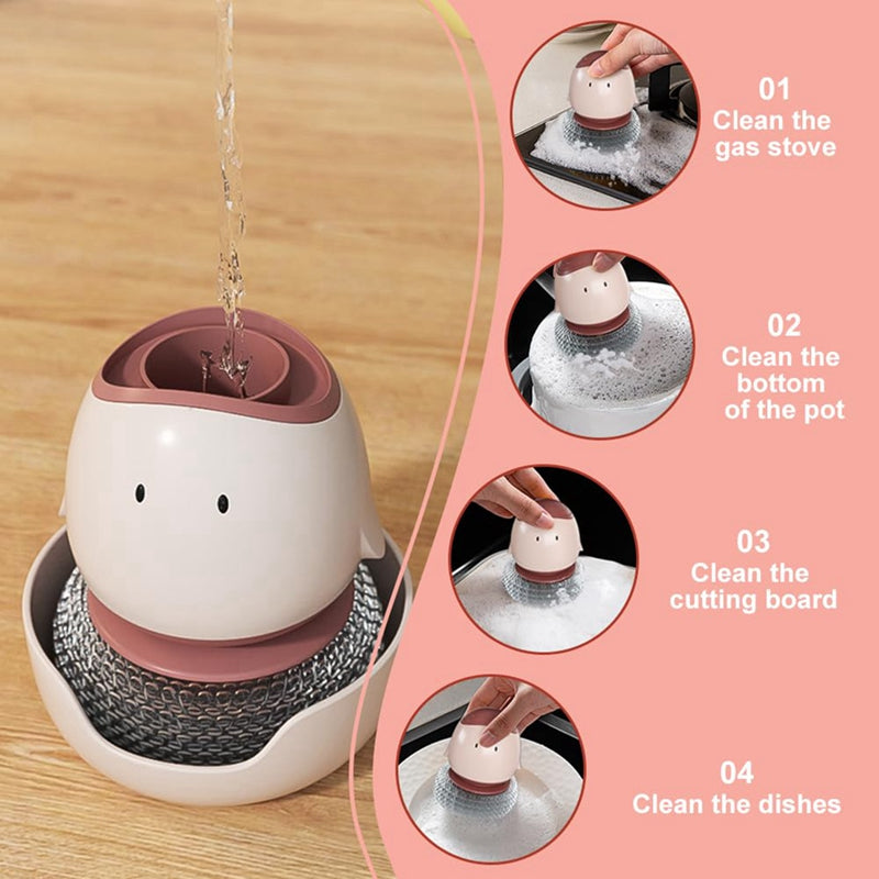 Soap-Dispensing Dish Brush - CJ product image 6